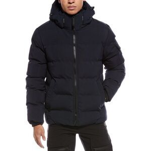 Point Zero Mens  Navy Puffer Coat, Navy